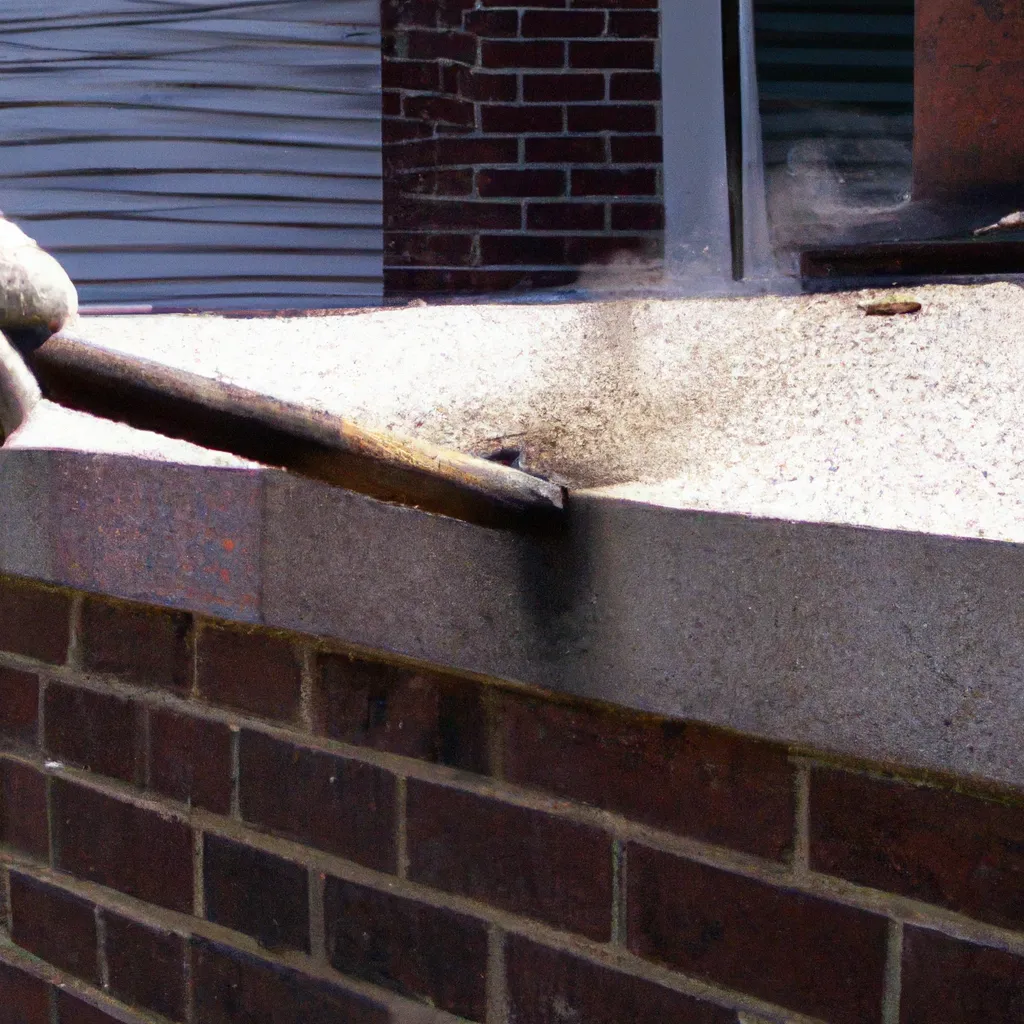 Czyszczenie komina ze smoły i sadzy