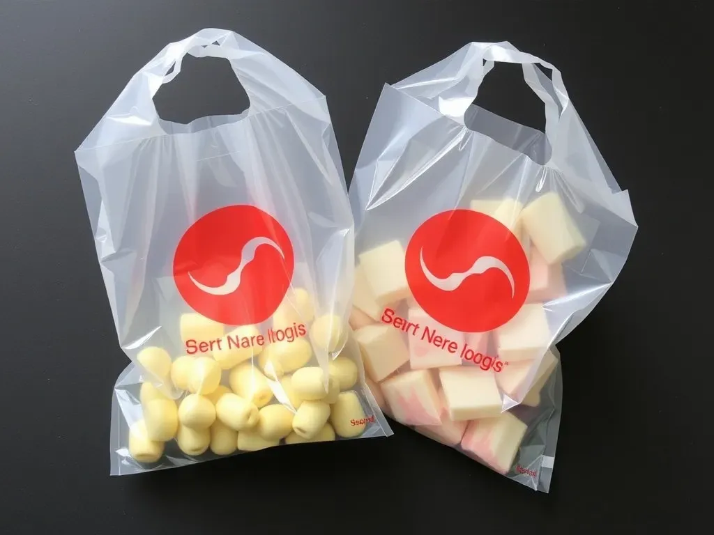 worki foliowe z nadrukiem