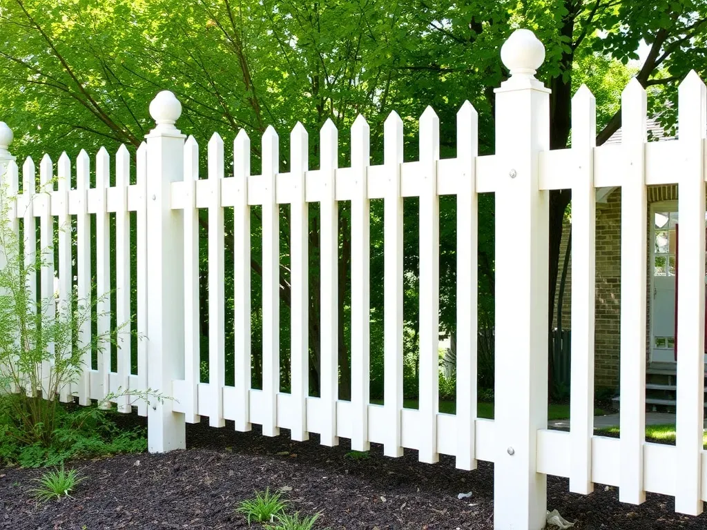 Palisadowe ogrodzenia