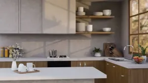 kuchnia modułowa, organizacja szafek